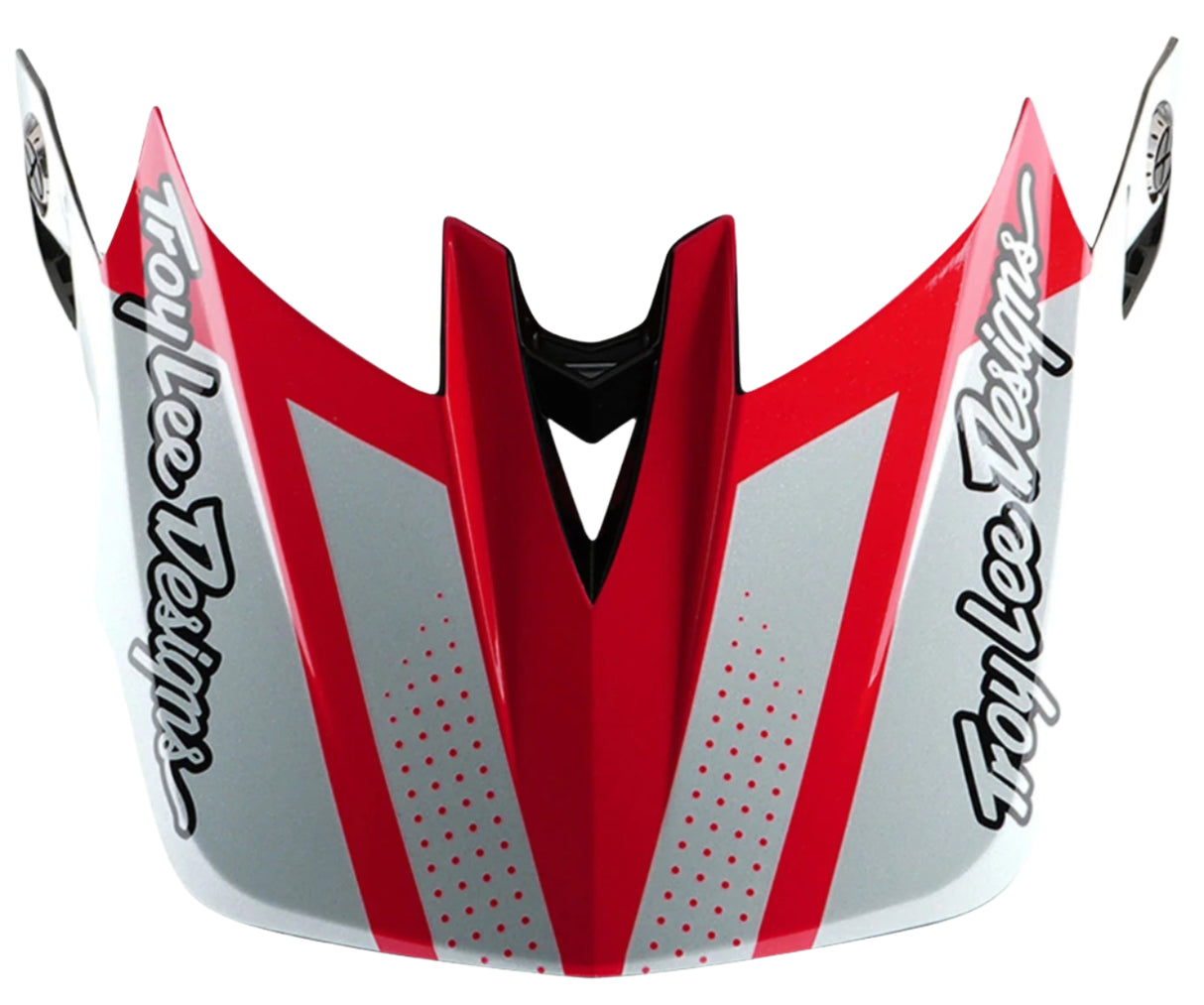 Troy Lee Designs D4 AS CARBON HELMET DRIP WHITE