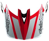 Troy Lee Designs D4 AS CARBON HELMET DRIP WHITE
