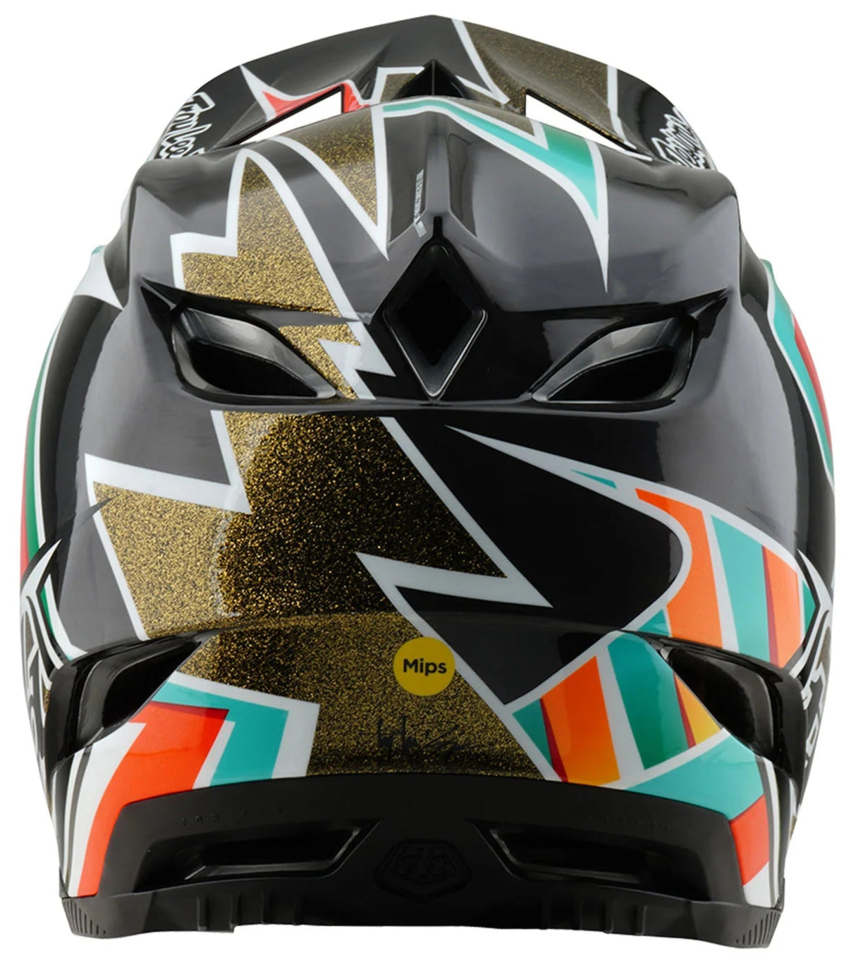 Troy Lee Designs D4 AS CARBON HELMET FRAMES BLACK / GOLD
