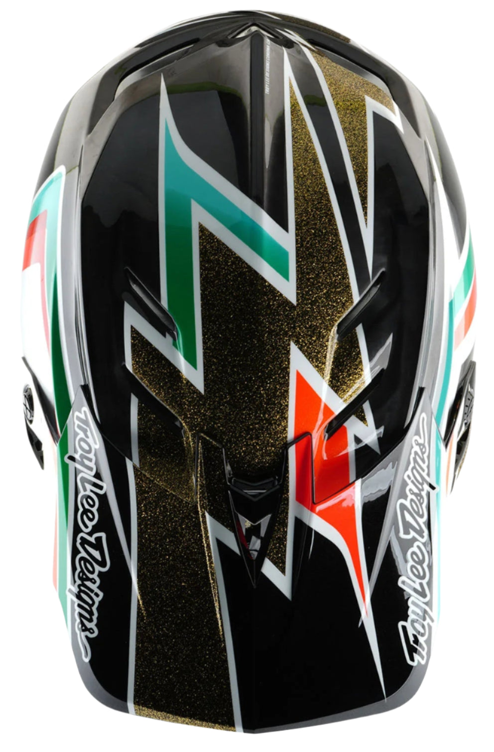 Troy Lee Designs D4 AS CARBON HELMET FRAMES BLACK / GOLD