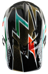 Troy Lee Designs D4 AS CARBON HELMET FRAMES BLACK / GOLD