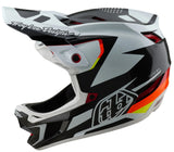 Troy Lee Designs D4 AS CARBON HELMET OPTIC BLACK