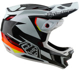 Troy Lee Designs D4 AS CARBON HELMET OPTIC BLACK