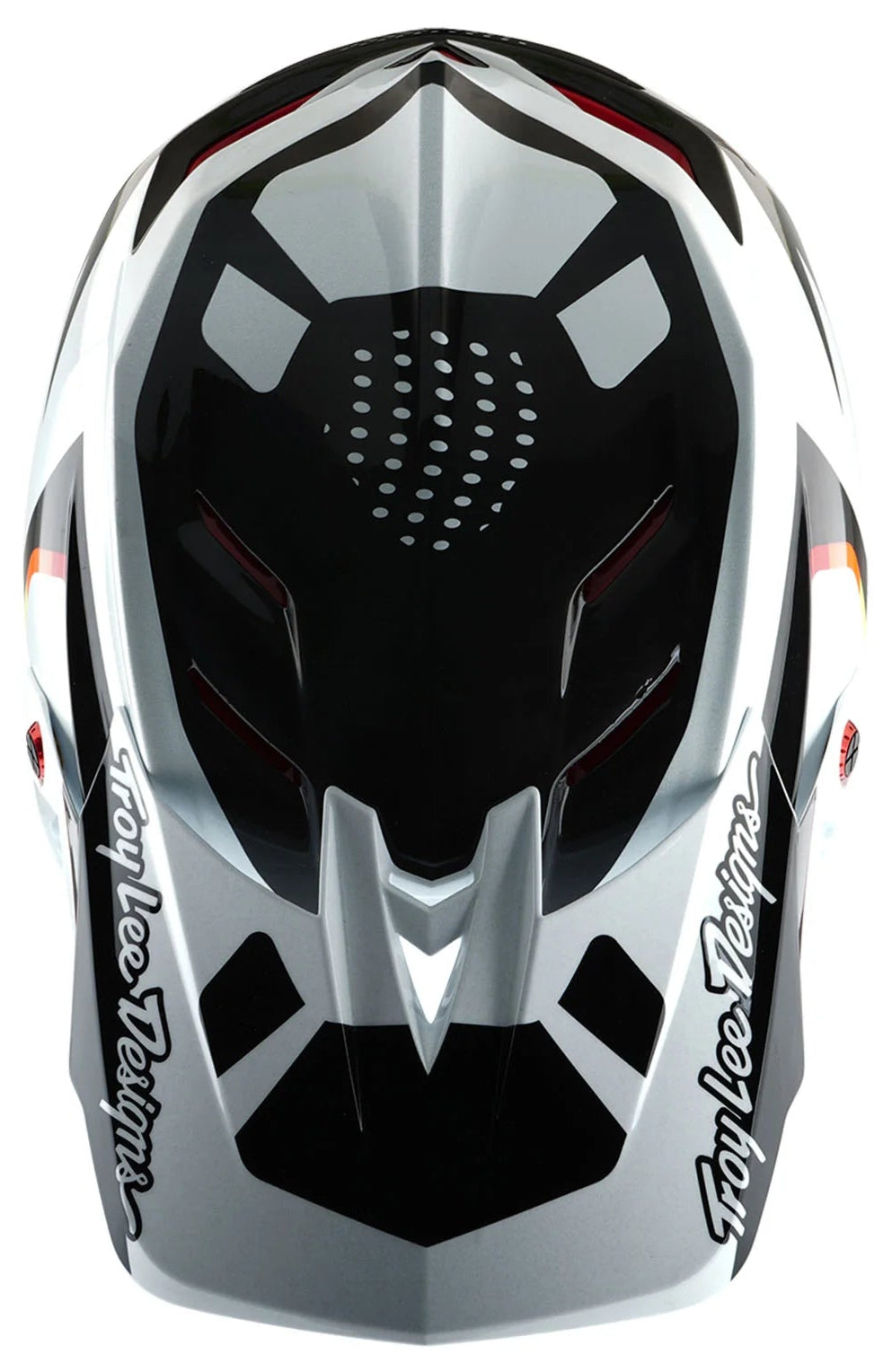 Troy Lee Designs D4 AS CARBON HELMET OPTIC BLACK