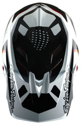 Troy Lee Designs D4 AS CARBON HELMET OPTIC BLACK