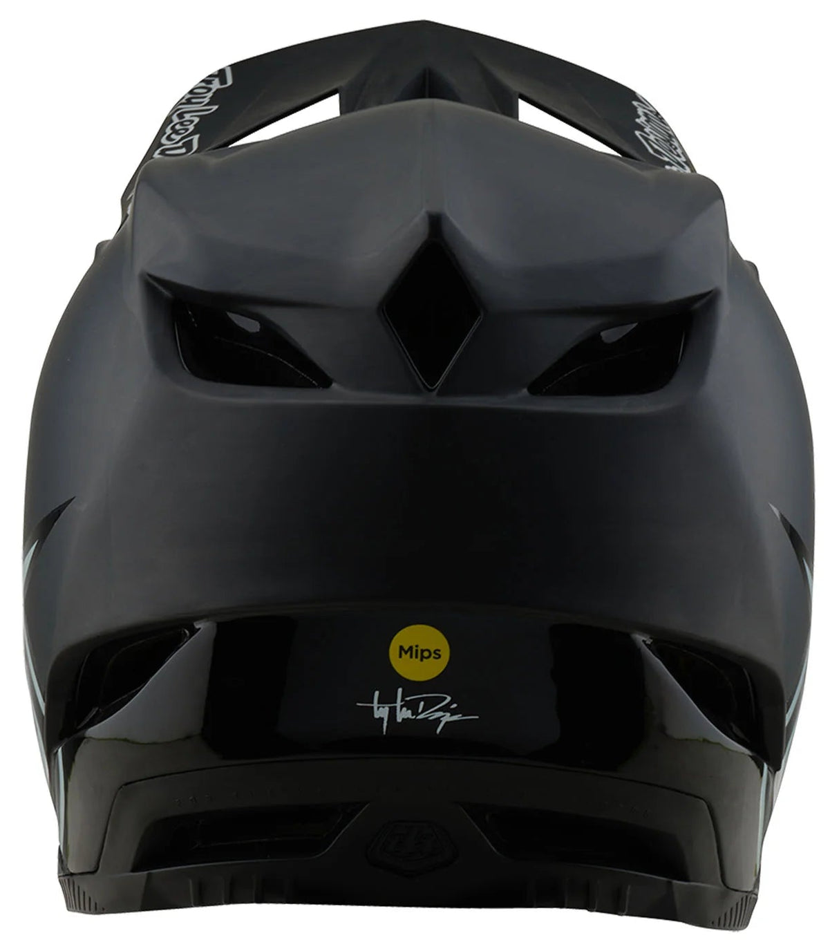 Troy Lee Designs D4 AS CARBON HELMET STEALTH BLACK