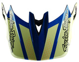 Troy Lee Designs D4 AS COMPOSITE HELMET DRIP GLO YELLOW