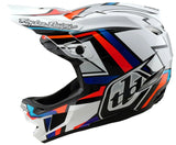 Troy Lee Designs D4 AS COMPOSITE HELMET FRAMES WHITE / SILVER