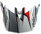 Troy Lee Designs D4 AS COMPOSITE HELMET FRAMES WHITE / SILVER