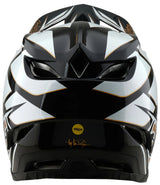 Troy Lee Designs D4 AS COMPOSITE HELMET GHOSTWING WHITE