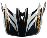 Troy Lee Designs D4 AS COMPOSITE HELMET GHOSTWING WHITE