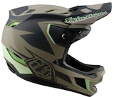 Troy Lee Designs D4 AS COMPOSITE HELMET OPTIC TIMBER