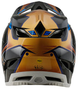 Troy Lee Designs D4 AS COMPOSITE HELMET ROYALTY BLACK / GOLD