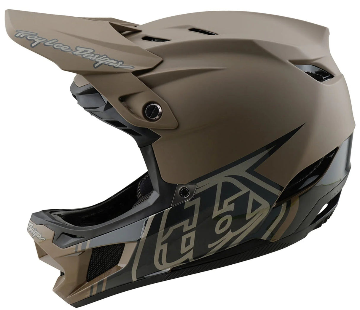 Troy Lee Designs D4 AS COMPOSITE HELMET STEALTH CAPER