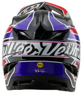 Troy Lee Designs D4 AS POLYACRYLITE HELMET LINEAR BLACK