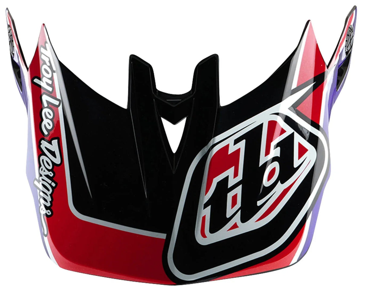 Troy Lee Designs D4 AS POLYACRYLITE HELMET LINEAR BLACK