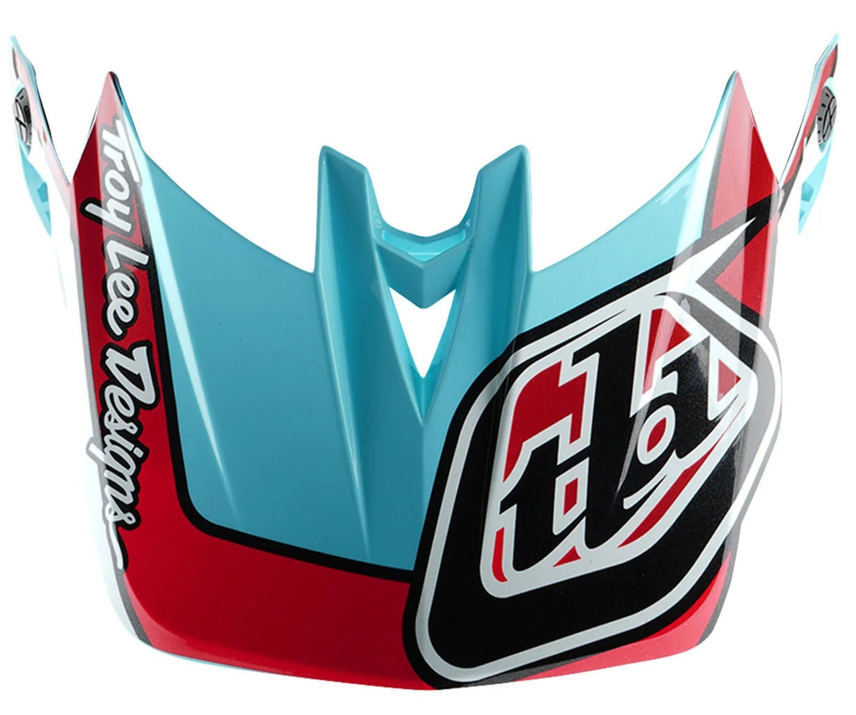 Troy Lee Designs D4 AS POLYACRYLITE HELMET LINEAR BLUE