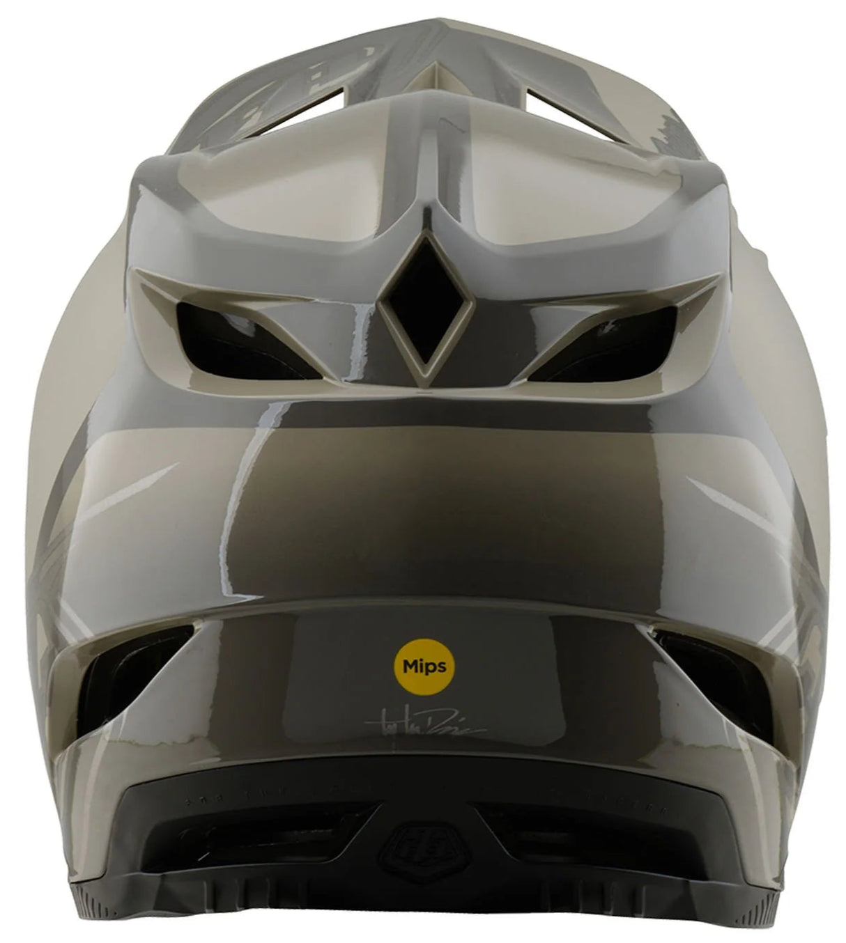 Troy Lee Designs D4 AS POLYACRYLITE HELMET SHADOW TIMBER