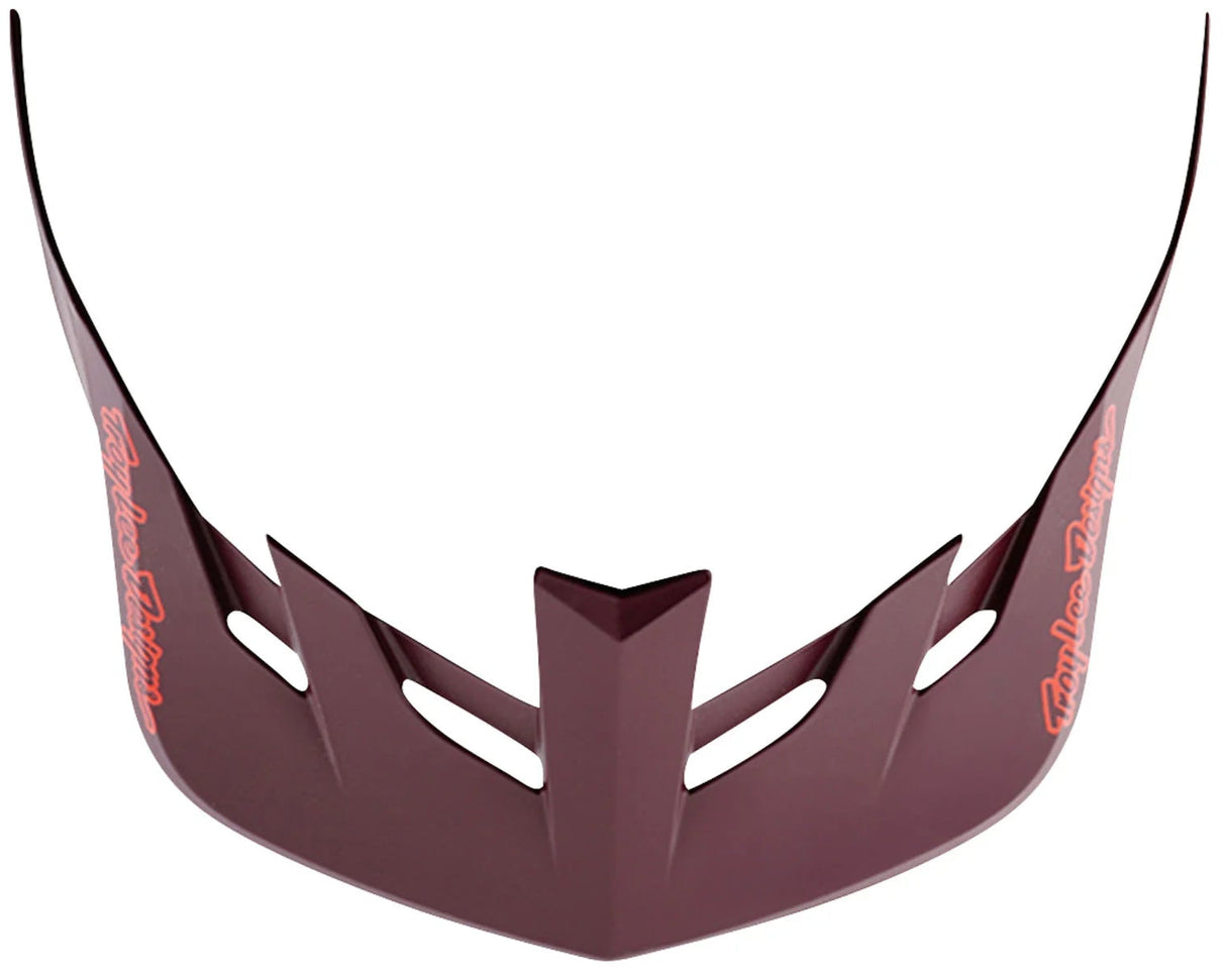 Troy Lee Designs FLOWLINE SE AS HELMET BADGE MAROON 