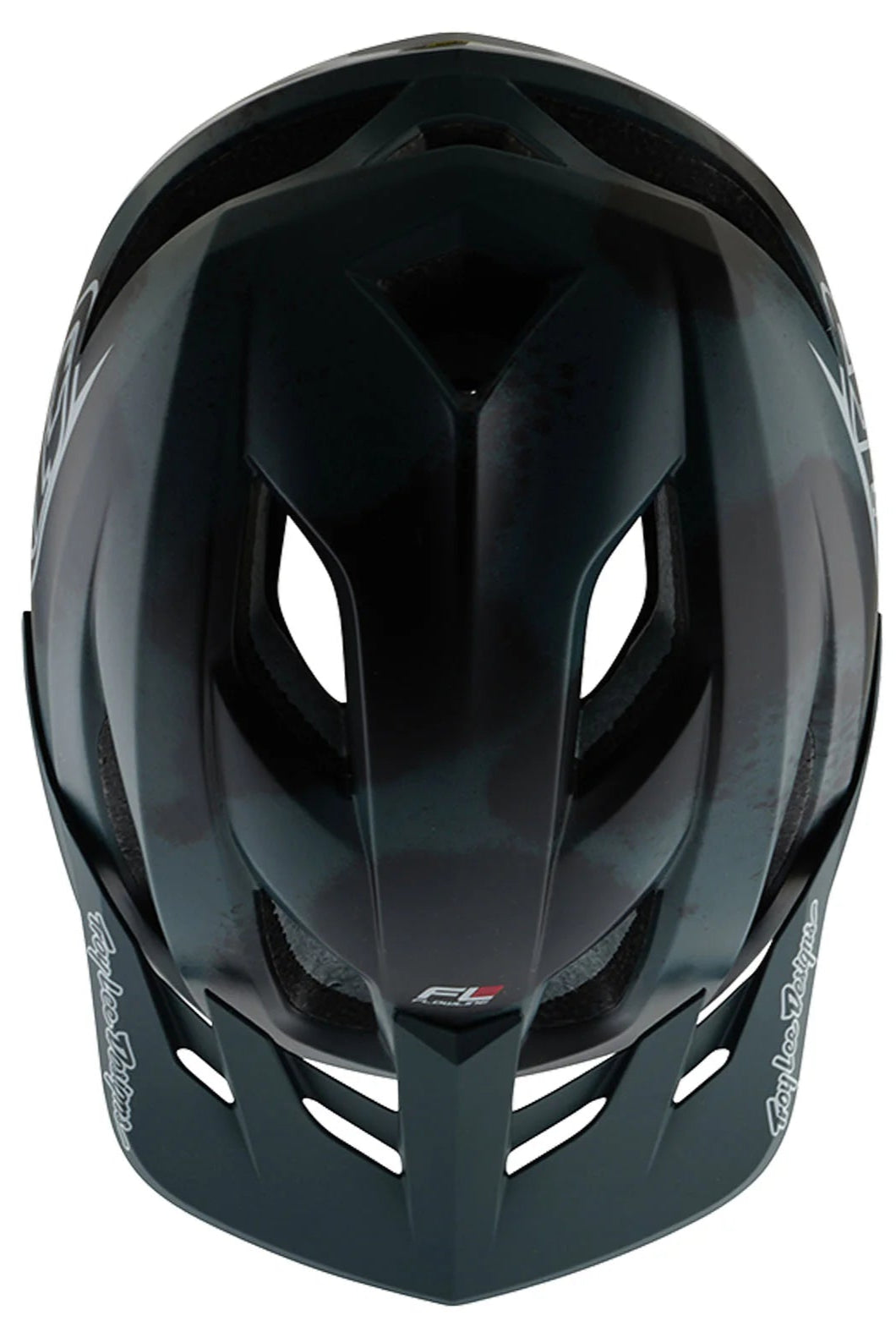 Troy Lee Designs FLOWLINE SE AS HELMET BADGE CAMO GRAY
