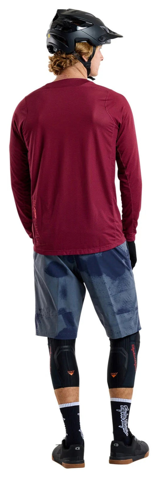 Troy Lee Designs SKYLINE AIR SHORT SHELL FLARED STEEL BACK FACING MODEL