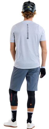 Troy Lee Designs SKYLINE SS JERSEY RADIOSCAPE MIST BACK FACING MODEL