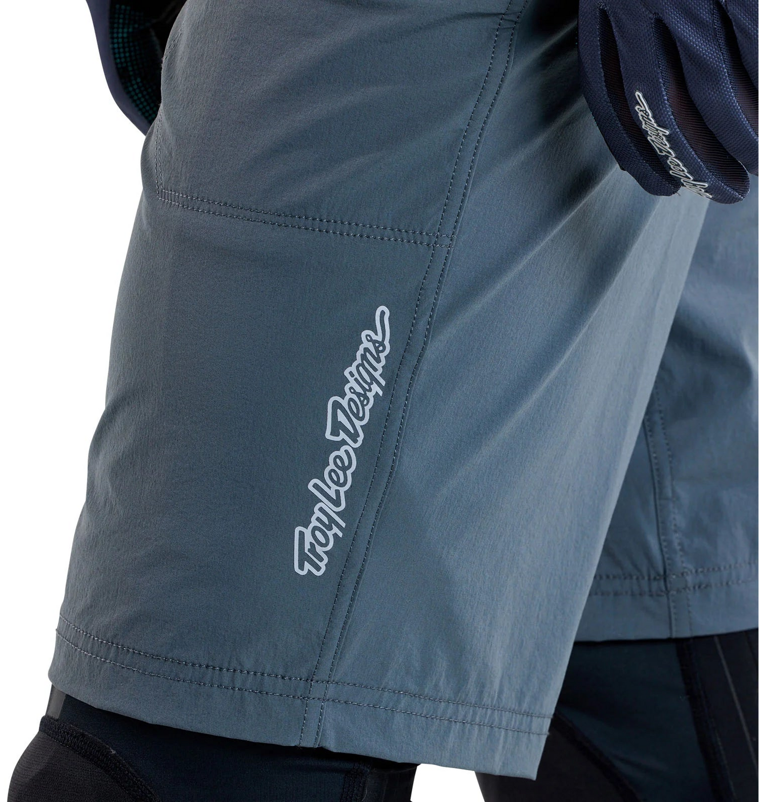 Troy Lee Designs SKYLINE TRAIL SHORT SHELL MONO STEEL BLUE PRINT