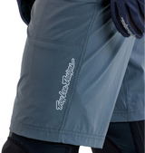 Troy Lee Designs SKYLINE TRAIL SHORT SHELL MONO STEEL BLUE PRINT