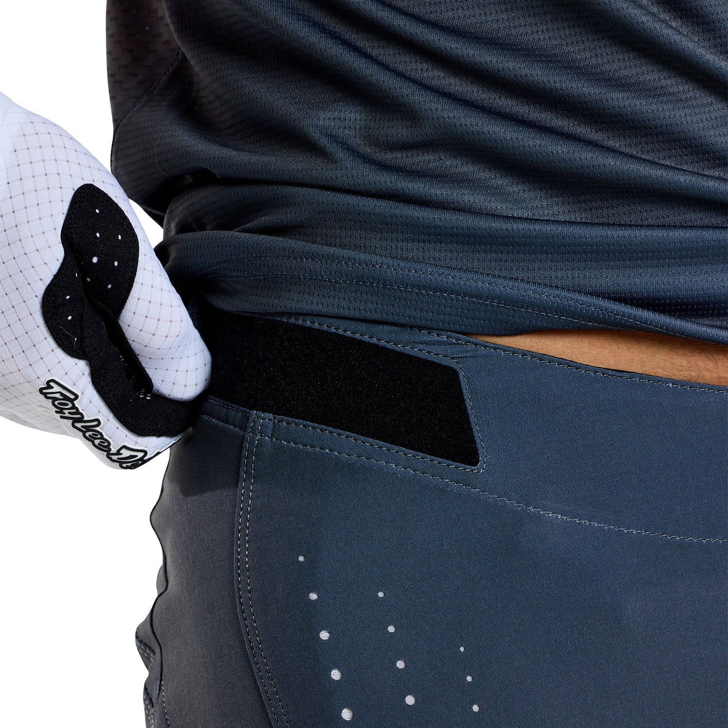 Troy Lee Designs SPRINT PANT MONO STEEL BLUE DETAILS