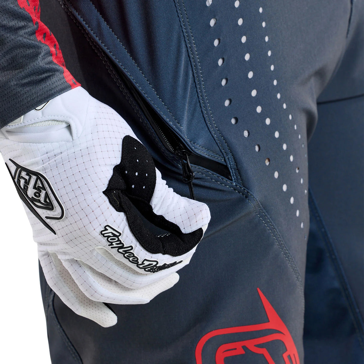 Troy Lee Designs SPRINT PANT MONO STEEL BLUE SIDE POCKET