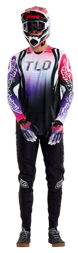 Troy Lee Designs SPRINT ULTRA JERSEY DRIP PURPLE FRONT FACING MODEL
