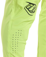 Troy Lee Designs SPRINT ULTRA PANT MONO GLO YELLOW BOTTOM DETAIL