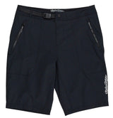 Troy Lee Designs YOUTH SKYLINE TRAIL SHORT SHELL MONO BLACK FRONT