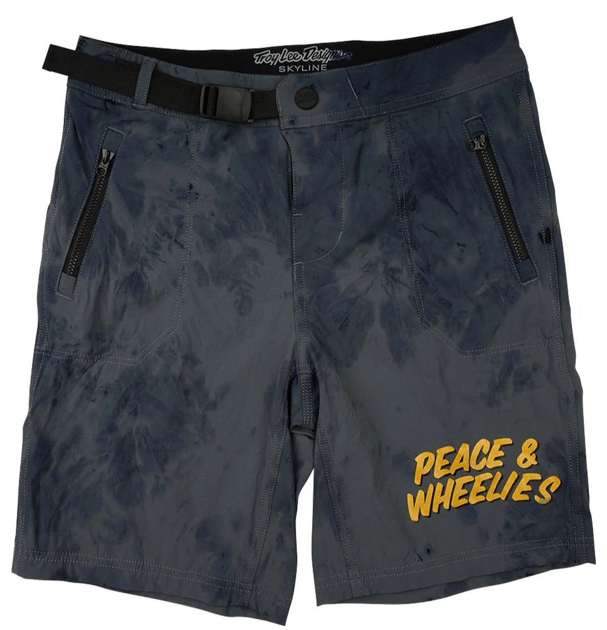 Troy Lee Designs YOUTH SKYLINE TRAIL SHORT SHELL WASHED OUT DARK CLOUD FRONT