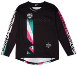 Troy Lee Designs YOUTH SPRINT JERSEY FULL PULL BLACK FRONT