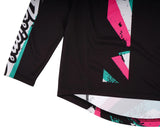 Troy Lee Designs YOUTH SPRINT JERSEY FULL PULL BLACK 