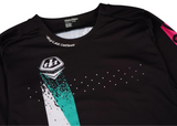 Troy Lee Designs YOUTH SPRINT JERSEY FULL PULL BLACK 