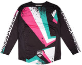 Troy Lee Designs YOUTH SPRINT JERSEY FULL PULL BLACK BACK
