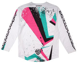 Troy Lee Designs YOUTH SPRINT JERSEY FULL PULL CHALK BACK