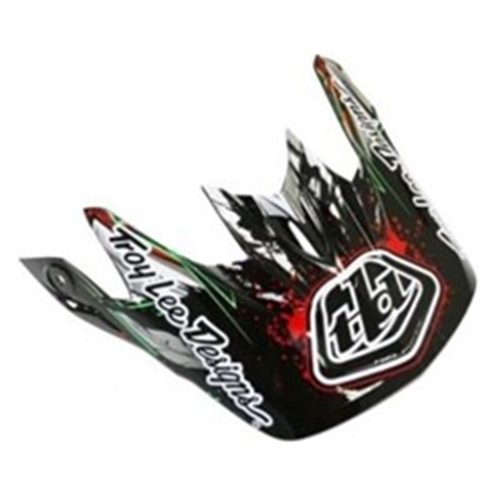 Troy Lee Designs 11 D3 Visor - Speedwing Black