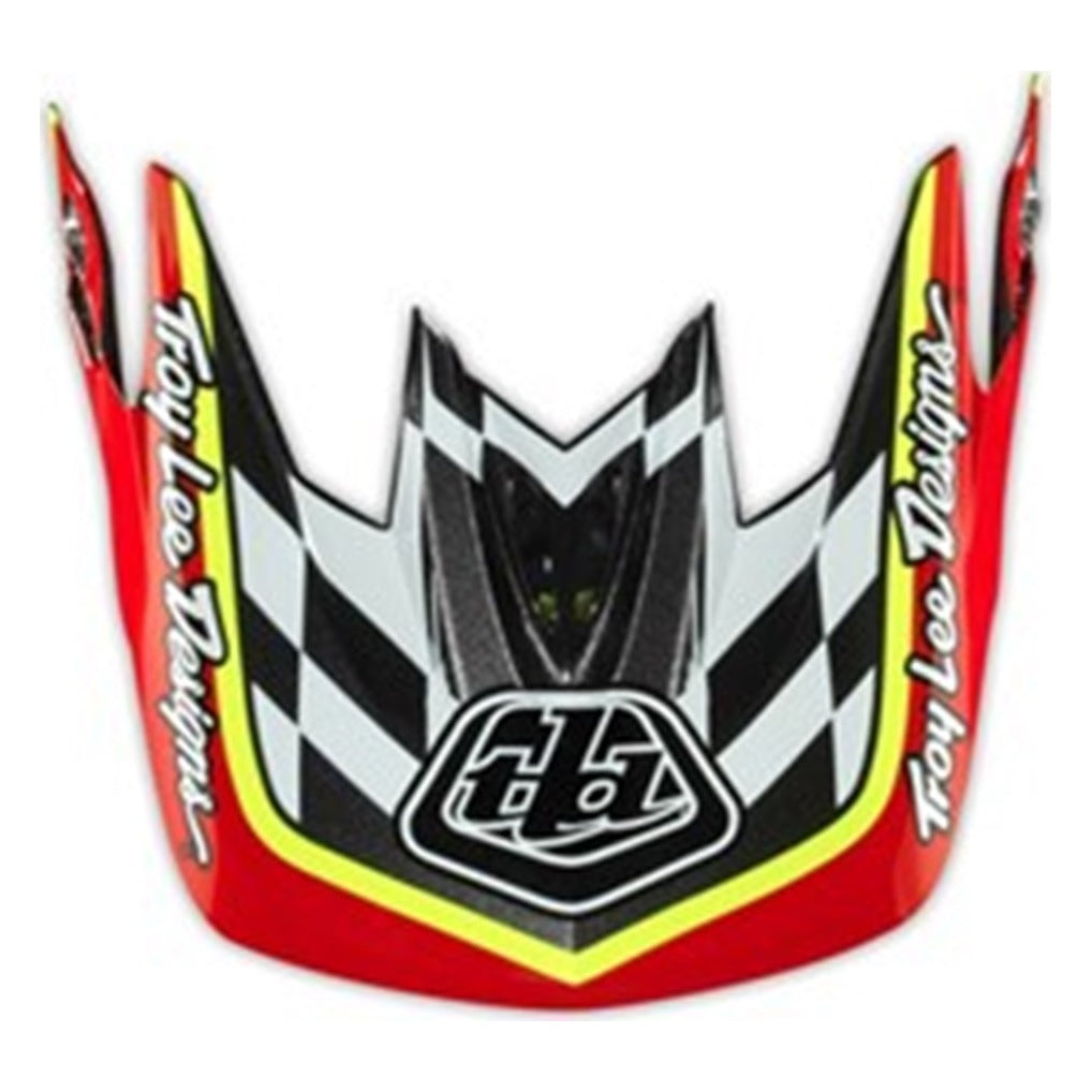Troy Lee Designs 13 D3 Visor - Team Red