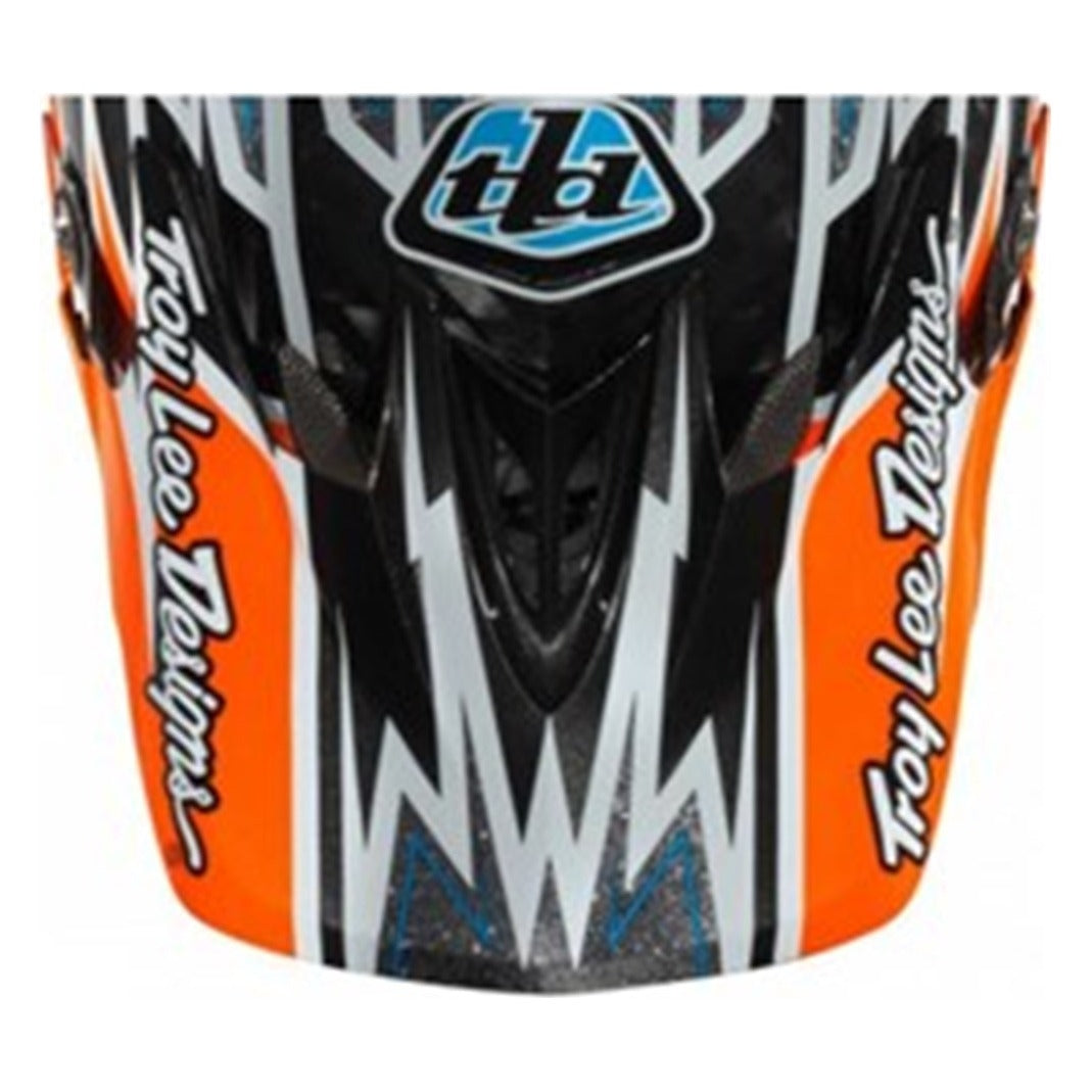 Troy Lee Designs 13 D3 Visor - Zap Orange
