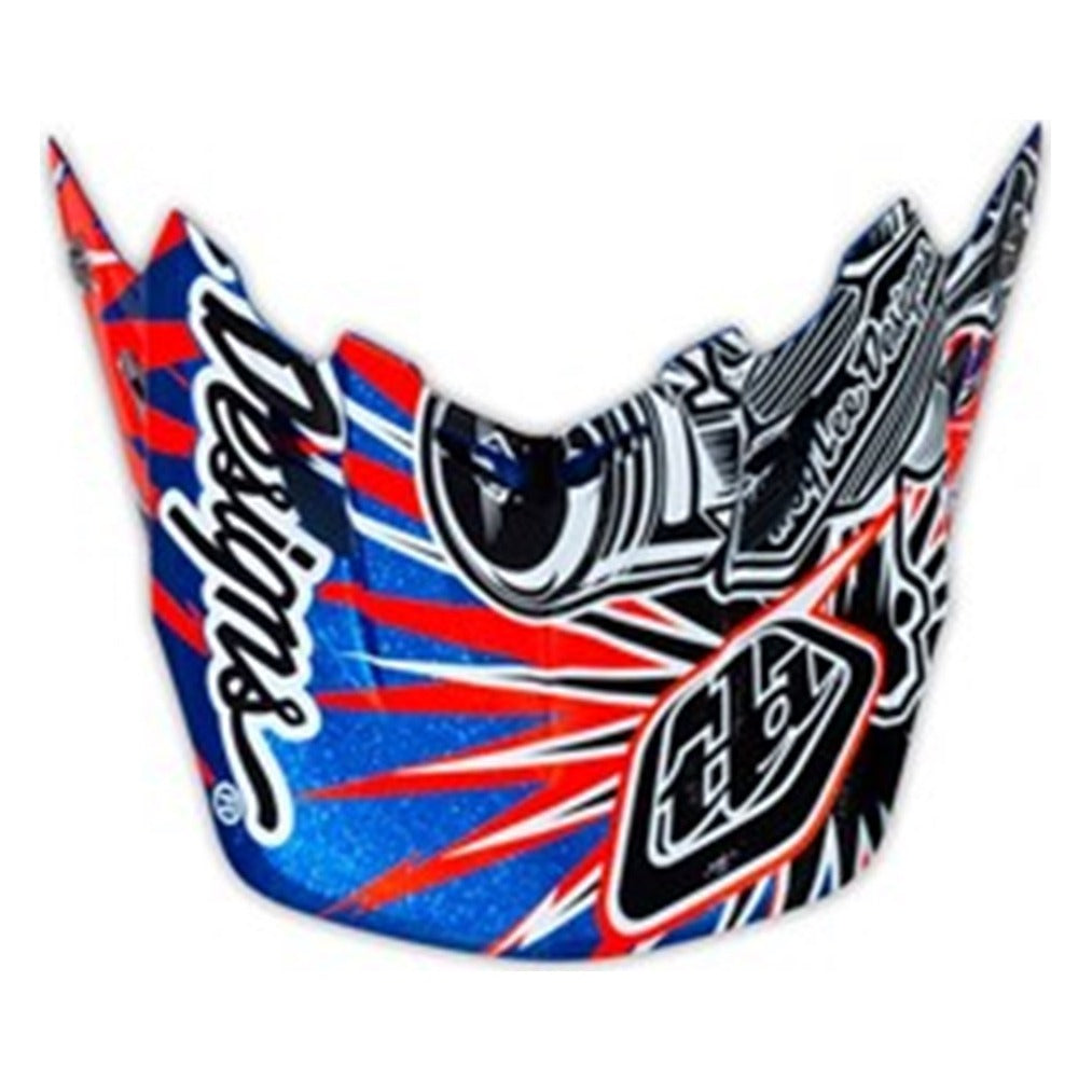 Troy Lee Designs 13 SE3 Visor - Piston Blue