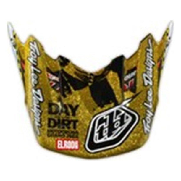 Troy Lee Designs 14 SE3 Visor - Ditd Gold