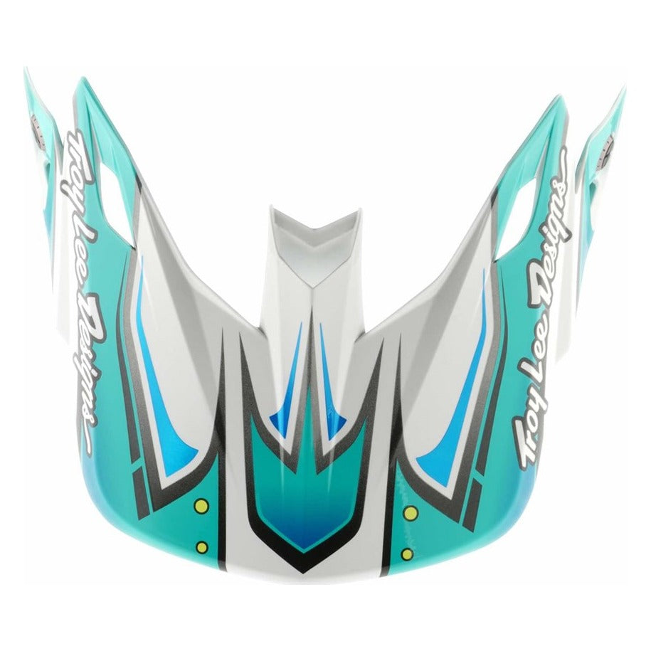 Troy Lee Designs 26.1 SE5 Visor - Crest Real Teal