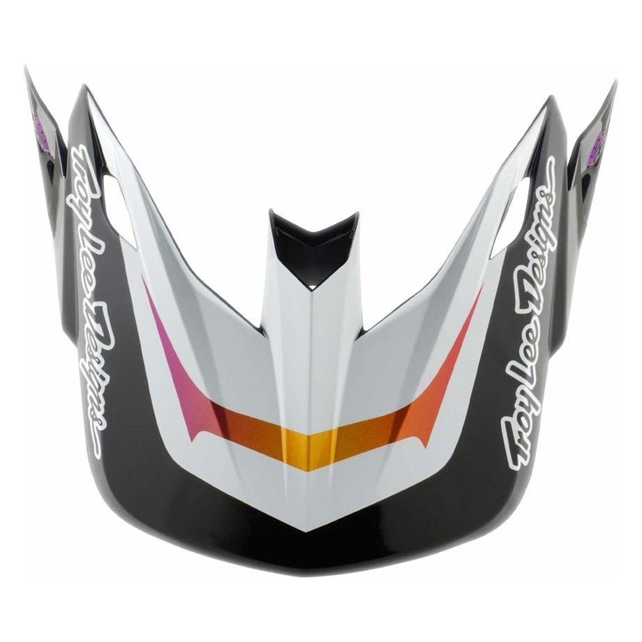 Troy Lee Designs 26.1 SE5 Visor - Lined Up Black