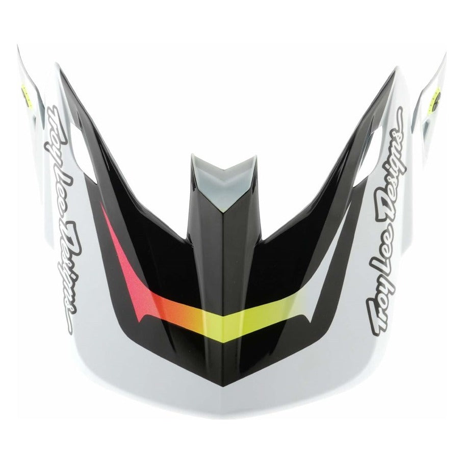 Troy Lee Designs 26.1 SE5 Visor - Lined Up White