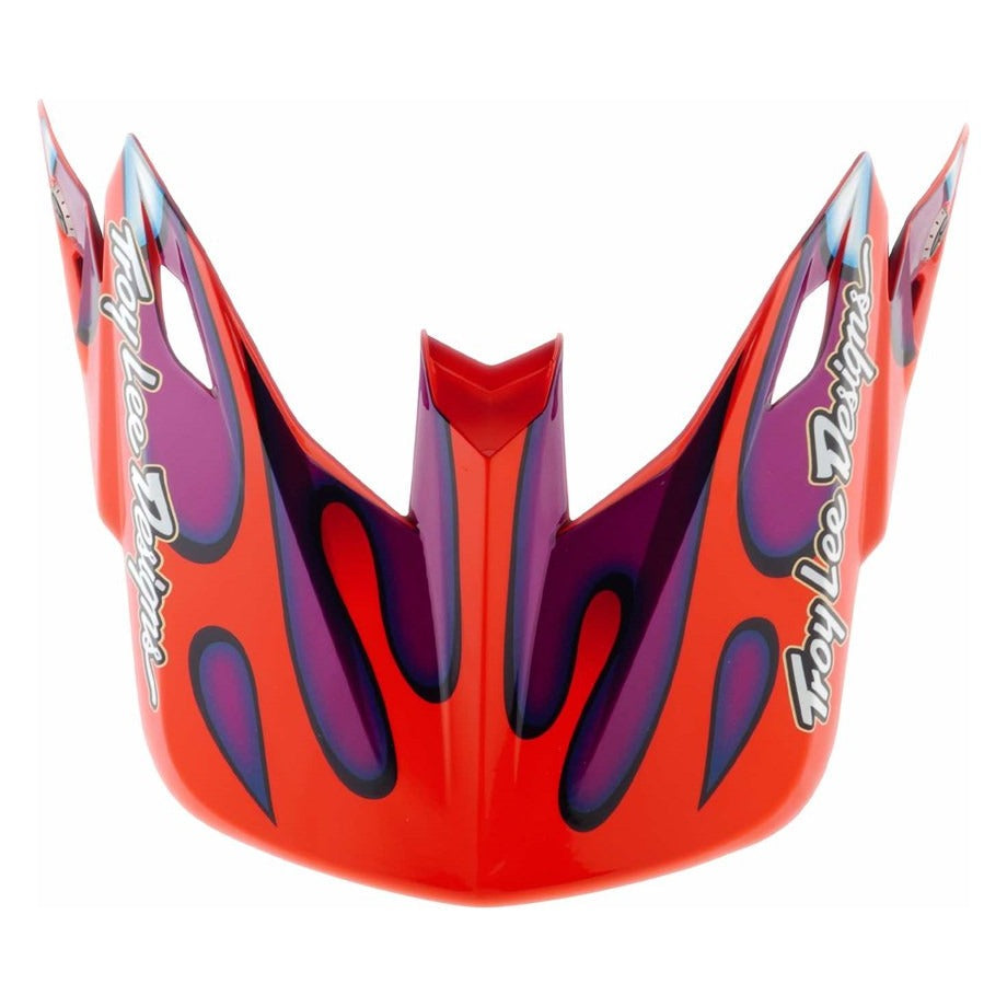 Troy Lee Designs 26.2 SE5 Visor - Overspray Violet / White