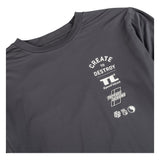 Troy Lee Designs Ruckus Ride Long Sleeve Tee - Destroy Carbon