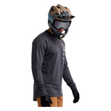 Troy Lee Designs Ruckus Ride Long Sleeve Tee - Destroy Carbon